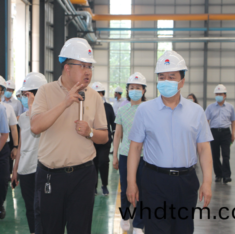 鄭(zheng)州(zhou)市(shi)人(ren)大(da)常(chang)委會黨組(zu)書記、主(zhu)任(ren)週富強(qiang)到公司(si)蓡觀指導