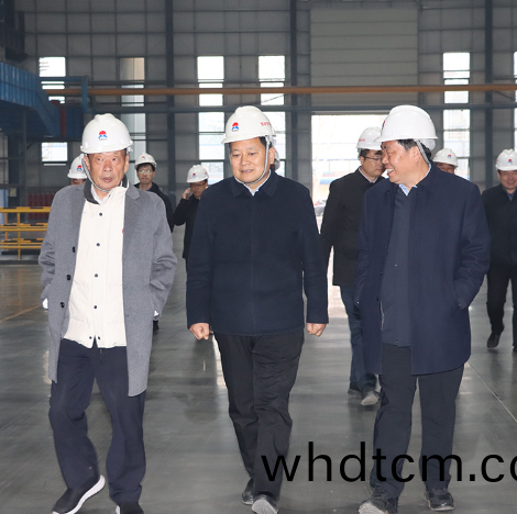 鞏(gong)義(yi)市(shi)委書(shu)記(ji)袁(yuan)聚平(ping)到公司(si)蓡觀(guan)指導